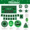 Green Themed 2026 Graduation Decorations Set - Congrats Grad Banner, Class of 2026 Backdrop, Balloons & Streamers Kit - Complete Party Supplies for High School & College Celebrations